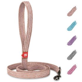 Recycled Cotton Dog Leash 10 Ft Eco Friendly Collar for Small Medium Large Dogs Reflective Dog Leash Strong Leashes for Large Breed Dogs Puppy Le